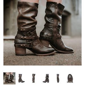 Freebird Coy leather boots